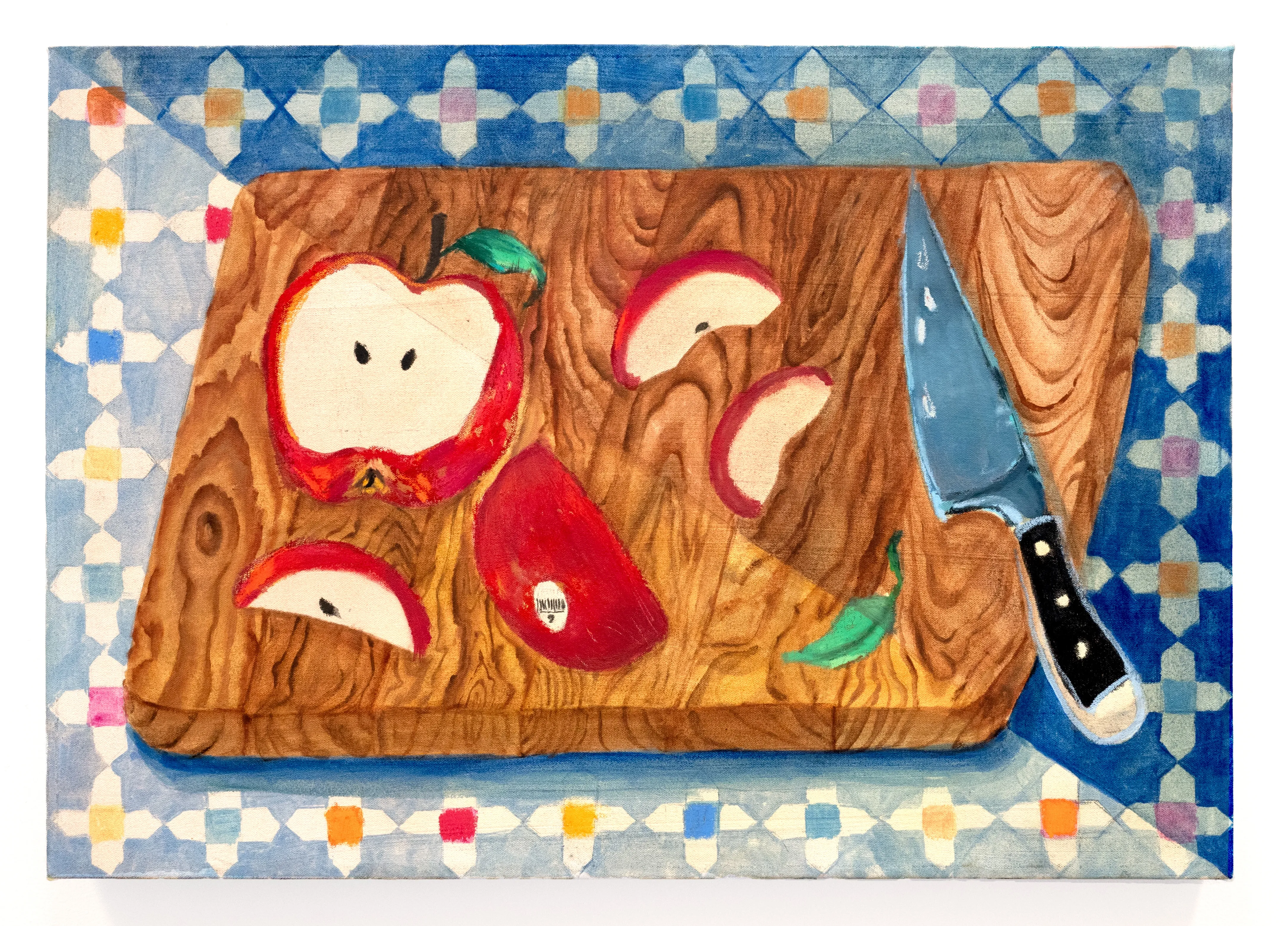 2025, oil on canvas, 30"x10"