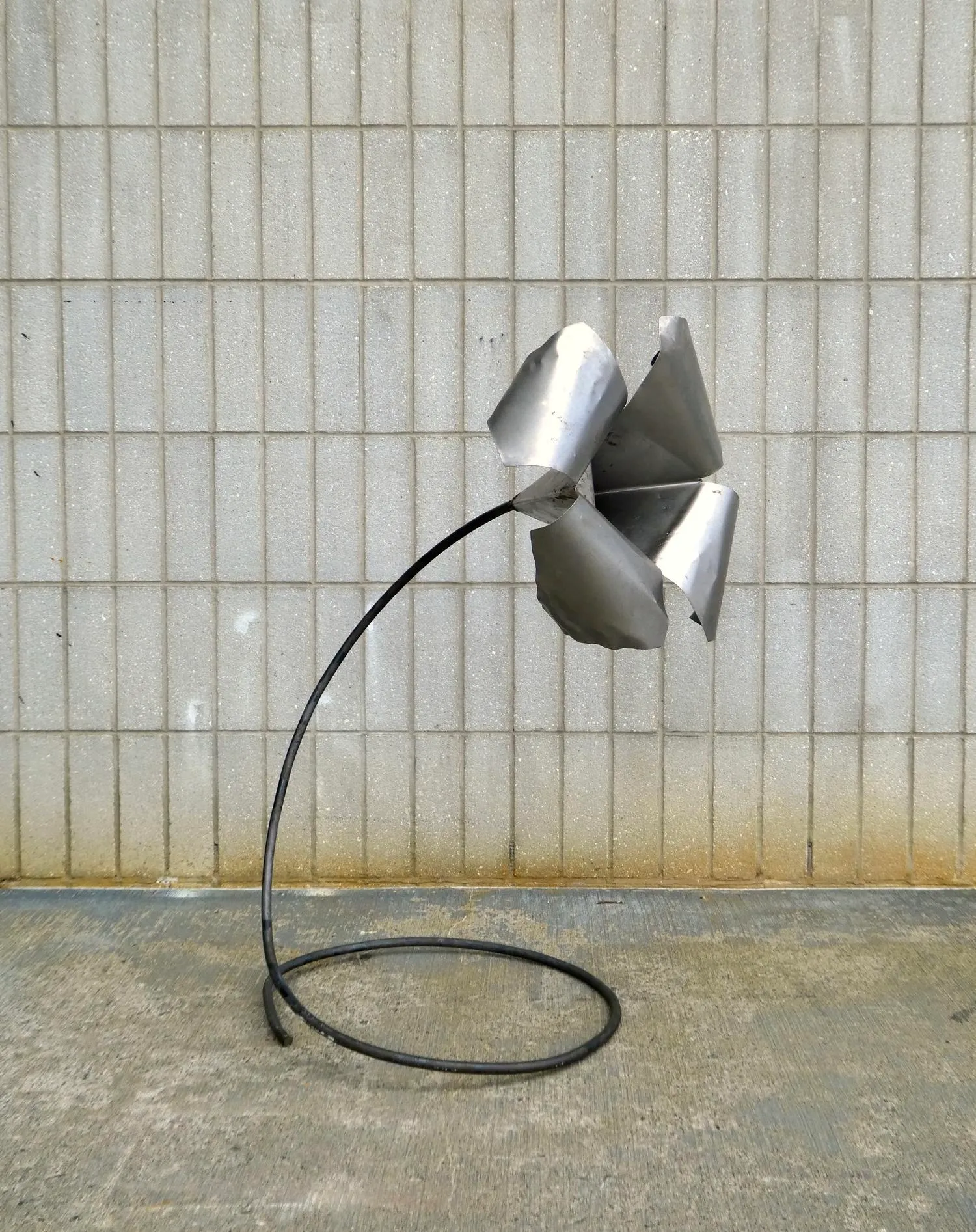 Untitled, 2024, steel, 48”x22”x22”